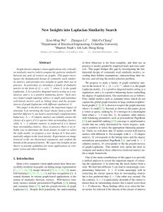 New Insights into Laplacian Similarity Search