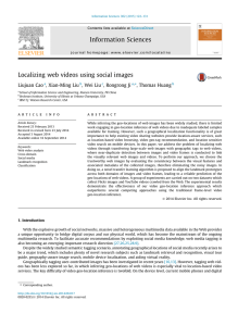 Information Sciences Localizing Liujuan , Xian-Ming Liu