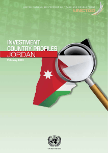 JORDAN INVESTMENT COUNTRY PROFILES February 2013