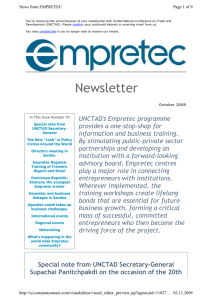 Page 1 of 9 News from EMPRETEC
