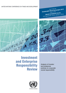 Investment and Enterprise Responsibility Review