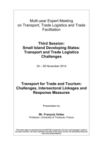 Multi-year Expert Meeting on Transport, Trade Logistics and Trade Facilitation