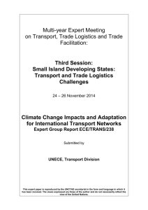 Multi-year Expert Meeting on Transport, Trade Logistics and Trade Facilitation:
