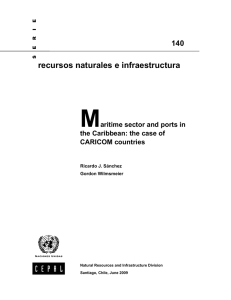 M recursos naturales e infraestructura 140 aritime sector and ports in