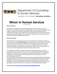 Minor in Human Services