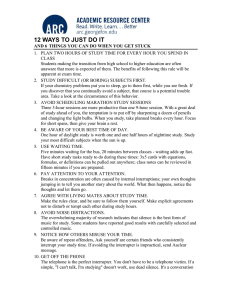 12 WAYS TO JUST DO IT