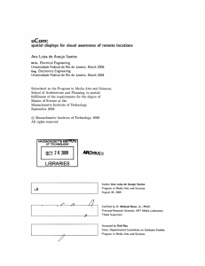 uCom: spatial  displays  for visual  awareness  of... Ana  Luisa