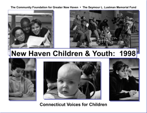 New Haven Children &amp; Youth:  1998 Connecticut Voices for Children