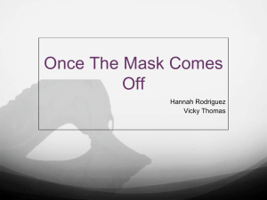 Once The Mask Comes Off Hannah Rodriguez Vicky Thomas