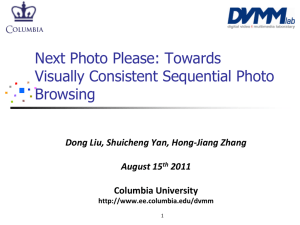 Next Photo Please: Towards Visually Consistent Sequential Photo Browsing