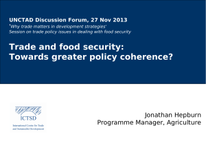 UNCTAD Discussion Forum, 27 Nov 2013 '