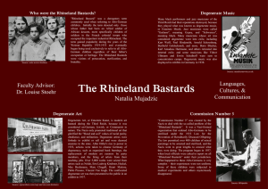Who were the Rhineland Bastards? Degenerate Music