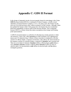 Appendix C: GDS II Format