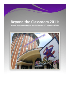 Beyond the Classroom 2011: