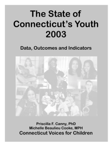 The State of Connecticut’s Youth 2003