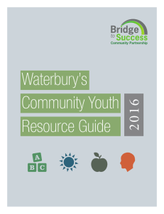 Waterbury’s Community Youth Resource Guide 2016