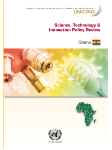 Science, Technology &amp; Innovation Policy Review Ghana