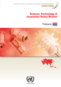 Science, Technology &amp; Innovation Policy Review Thailand
