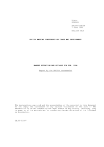 Distr. GENERAL UNCTAD/COM/54 7 June 1995