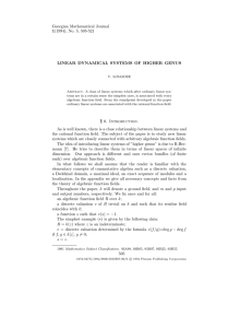Georgian Mathematical Journal 1(1994), No. 5, 505-521