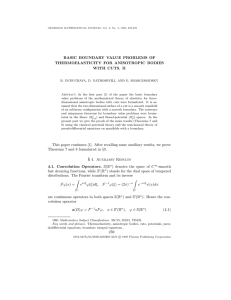 BASIC BOUNDARY VALUE PROBLEMS OF THERMOELASTICITY FOR ANISOTROPIC BODIES WITH CUTS. II