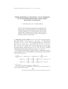 THREE-DIMENSIONAL BOUNDARY VALUE PROBLEMS OF ELASTOTHERMODIFFUSION WITH MIXED BOUNDARY CONDITIONS