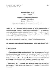 (E,F) IN BOUNDED SETS _/’(E,F)