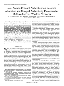 Joint Source-Channel-Authentication Resource Allocation and Unequal Authenticity Protection for