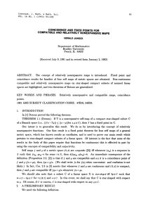 RELATIVELY NONEXPANSIVE COINCIDENCE COMPATIBLE FIXED POINTS