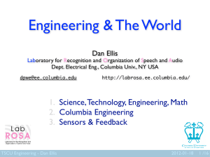 Engineering &amp; The World 1. 2. 3.