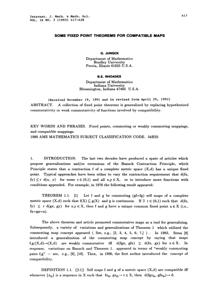 fixed-point-theorems-for-compatible-maps