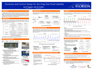 Dynamics and Control Design for the Drag-free Small Satellite