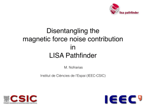 Disentangling the magnetic force noise contribution in LISA Pathfinder