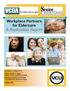 Workplace Partners for Eldercare A Replication Report