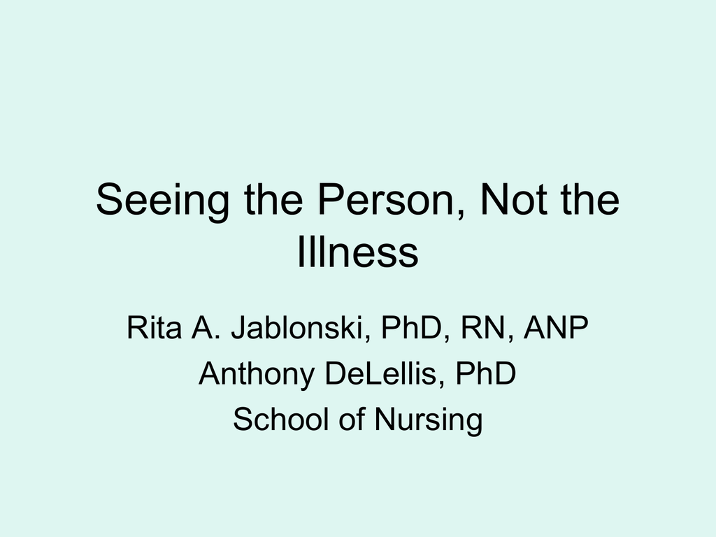 Is person and not for. Is person and not for