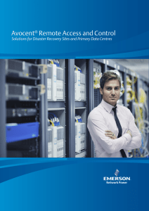 Avocent Remote Access and Control ®