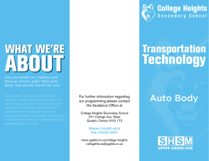 Transportation Auto Body  College Heights