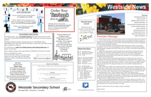 Westside News 03 Principal’s Message