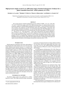 High-pressure single-crystal X-ray diffraction study of katoite hydrogarnet: Evidence for... – Ia d