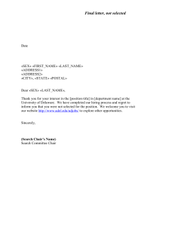 Sample Letter Faculty Request For Faculty Leave Of Absence Date