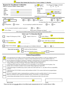 Request for Enrollment Verification