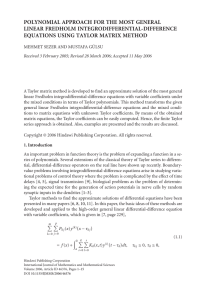 POLYNOMIAL APPROACH FOR THE MOST GENERAL LINEAR FREDHOLM INTEGRODIFFERENTIAL-DIFFERENCE