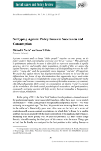 Subtyping Ageism: Policy Issues in Succession and Consumption
