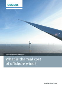 What is the real cost of offshore wind? A macro-economic viewpoint