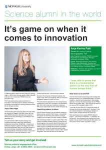 It’s game on when it comes to innovation Anja-Karina Pahl