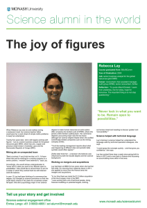 The joy of figures  Rebecca Lay
