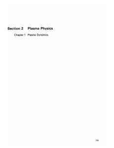 Plasma  Physics Section  2 153