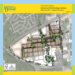 Science and Technology Campus Master Plan 2011 – Executive Summary August 2011