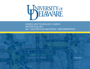 SCIENCE AND TECHNOLOGY CAMPUS MASTER PLAN 2011 August 2011