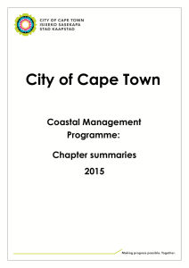 &amp;LW\RI&amp;DSH7RZQ &amp;RDVWDO0DQDJHPHQW 3URJUDPPH